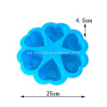 Moldes de pastel de silicona forma de amor